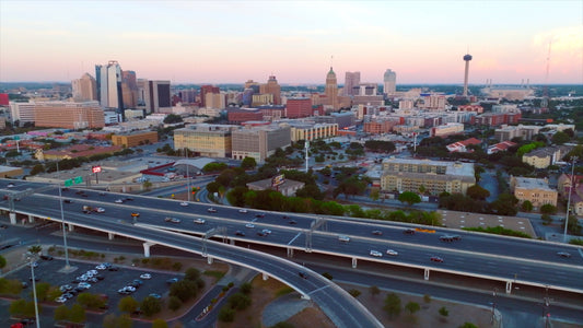 San Antonio, Texas Drone Footage 914