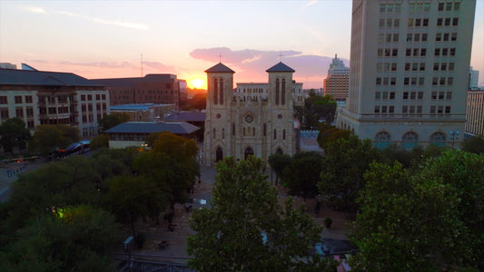 San Antonio, Texas Drone Footage 922