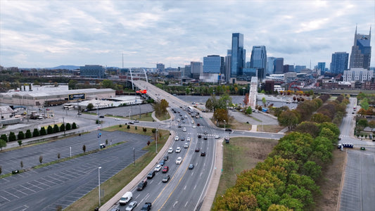 Nashville, Tennessee Drone Footage  057 B