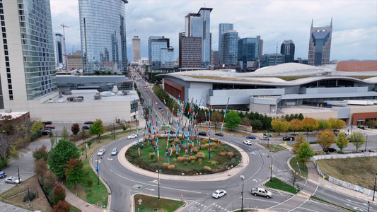 Nashville, Tennessee Drone Footage 082