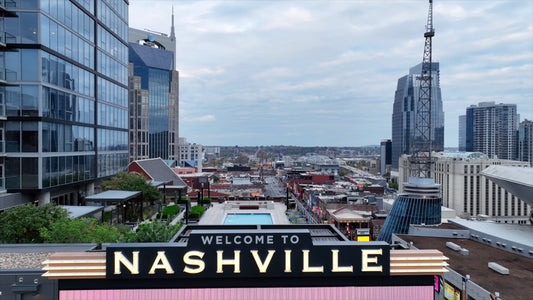 Nashville, Tennessee Drone Footage 089