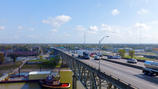 Baton Rouge Drone Footage 5K 112