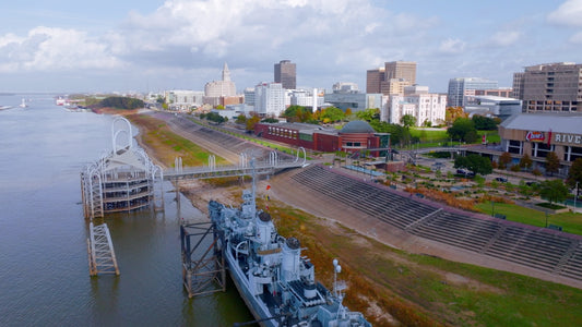 Baton Rouge Drone Footage 5K 115