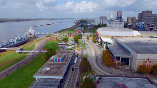 Baton Rouge Drone Footage 5K 119