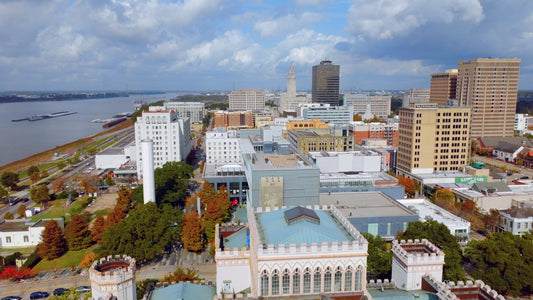 Baton Rouge Drone Footage 5K 136