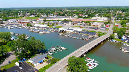 Buffalo, New York 4K Drone Footage 004