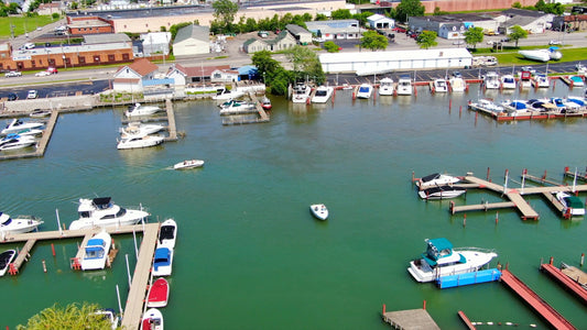 Buffalo, New York 4K Drone Footage 005