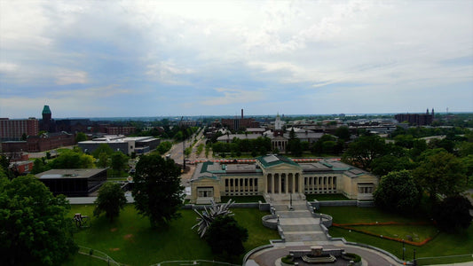 Buffalo, New York 4K Drone Footage 00B