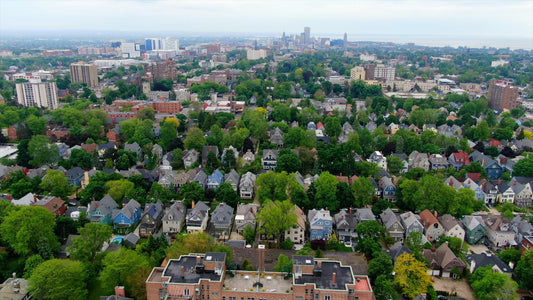 Buffalo, New York 4K Drone Footage 014B