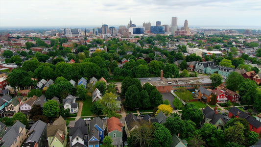 Buffalo, New York 4K Drone Footage 015B