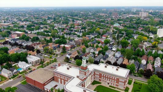 Buffalo, New York 4K Drone Footage 018