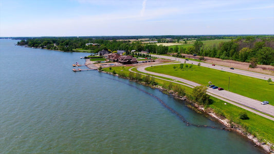 Buffalo, New York 4K Drone Footage 01