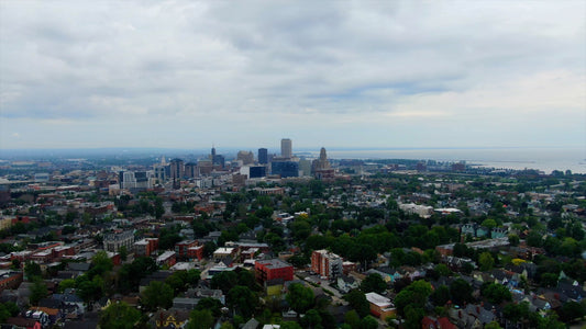 Buffalo, New York 4K Drone Footage 020