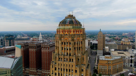 Buffalo, New York 4K Drone Footage 023