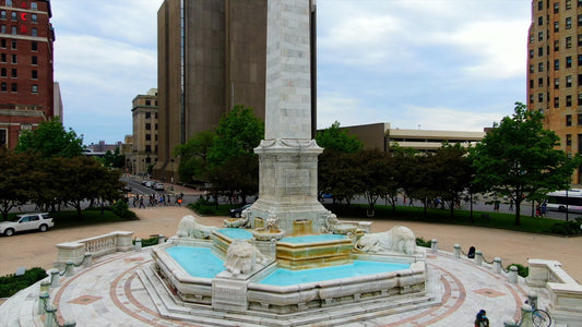 Buffalo, New York 4K Drone Footage 025