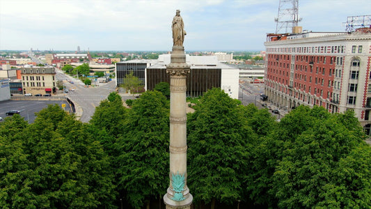 Buffalo, New York 4K Drone Footage 030