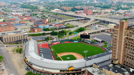 Buffalo, New York 4K Drone Footage 037