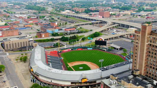 Buffalo, New York 4K Drone Footage 037