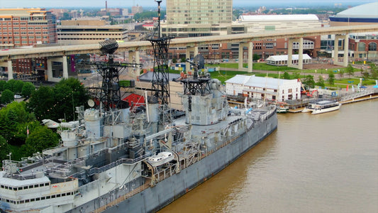 Buffalo, New York 4K Drone Footage 045