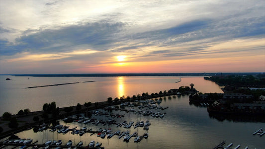 Buffalo, New York 4K Drone Footage 052