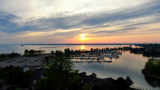 Buffalo, New York 4K Drone Footage 056