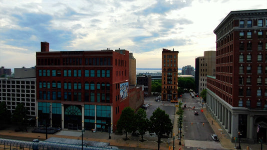 Buffalo, New York 4K Drone Footage 062