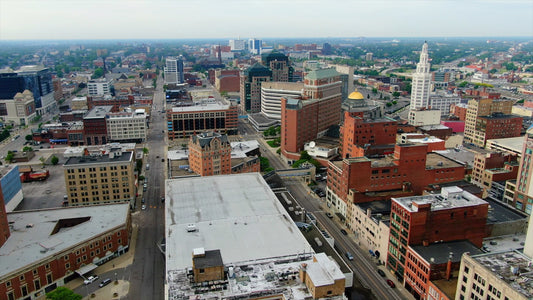 Buffalo, New York 4K Drone Footage 063