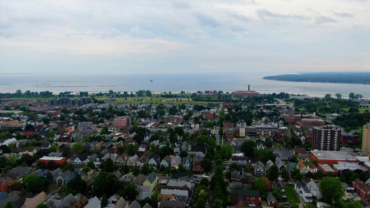 Buffalo, New York 4K Drone Footage 068
