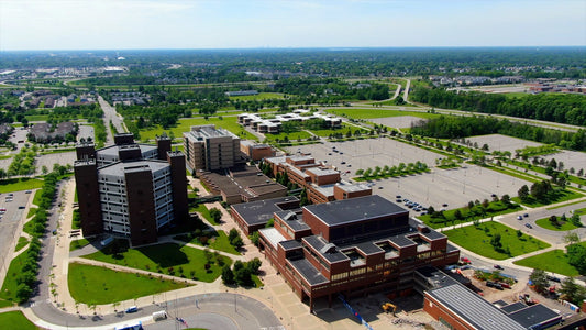 Buffalo, New York 4K Drone Footage 006B