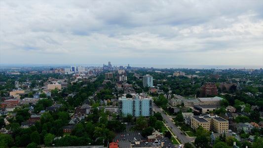 Buffalo, New York 4K Drone Footage 070