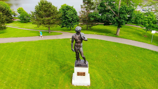 Buffalo, New York 4K Drone Footage 073