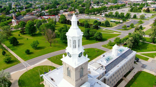 Buffalo, New York 4K Drone Footage 075