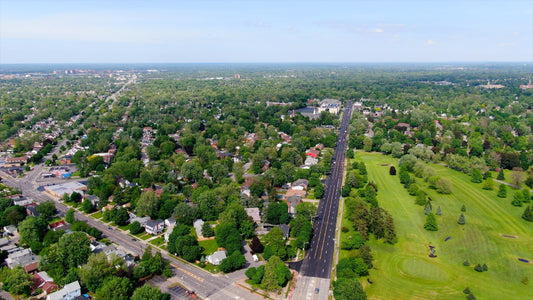 Buffalo, New York 4K Drone Footage 082