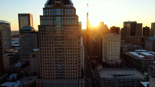 Baltimore, Maryland Drone Footage 4K 0451