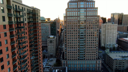 Baltimore, Maryland Drone Footage 4K 0453