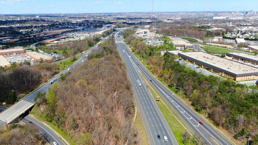 Baltimore, Maryland Drone Footage 4K 0477