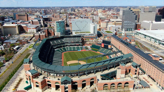 Baltimore, Maryland Drone Footage 4K 0487+88