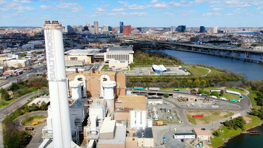 Baltimore, Maryland Drone Footage 4K 0492