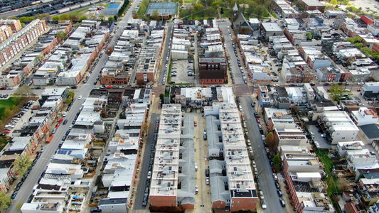 Baltimore, Maryland Drone Footage 4K 0511