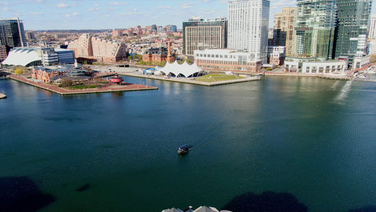 Baltimore, Maryland Drone Footage 4K 0525