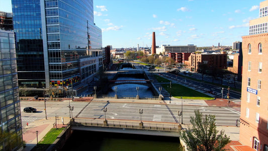 Baltimore, Maryland Drone Footage 4K 0532