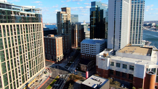 Baltimore, Maryland Drone Footage 4K 0537