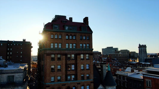 Baltimore, Maryland Drone Footage 4K 0554