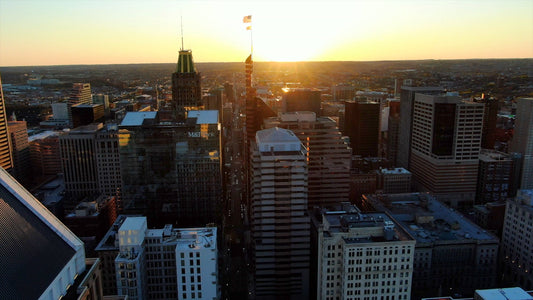 Baltimore, Maryland Drone Footage 4K 0568
