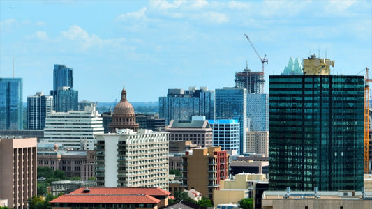Austin, Texas Drone Footage 498