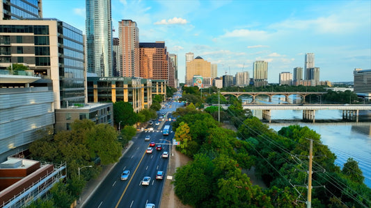 Austin, Texas Drone Footage 592