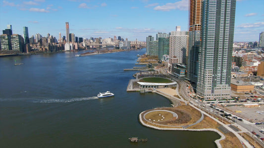 New York City, New York Drone Footage 4K 0045