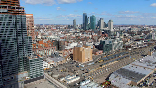 New York City, New York Drone Footage 4K 0046