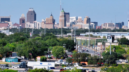 San Antonio, Texas Drone Footage 821