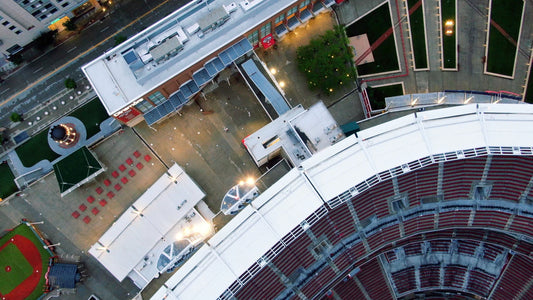 Cincinnati, Ohio Drone Footage  004 B